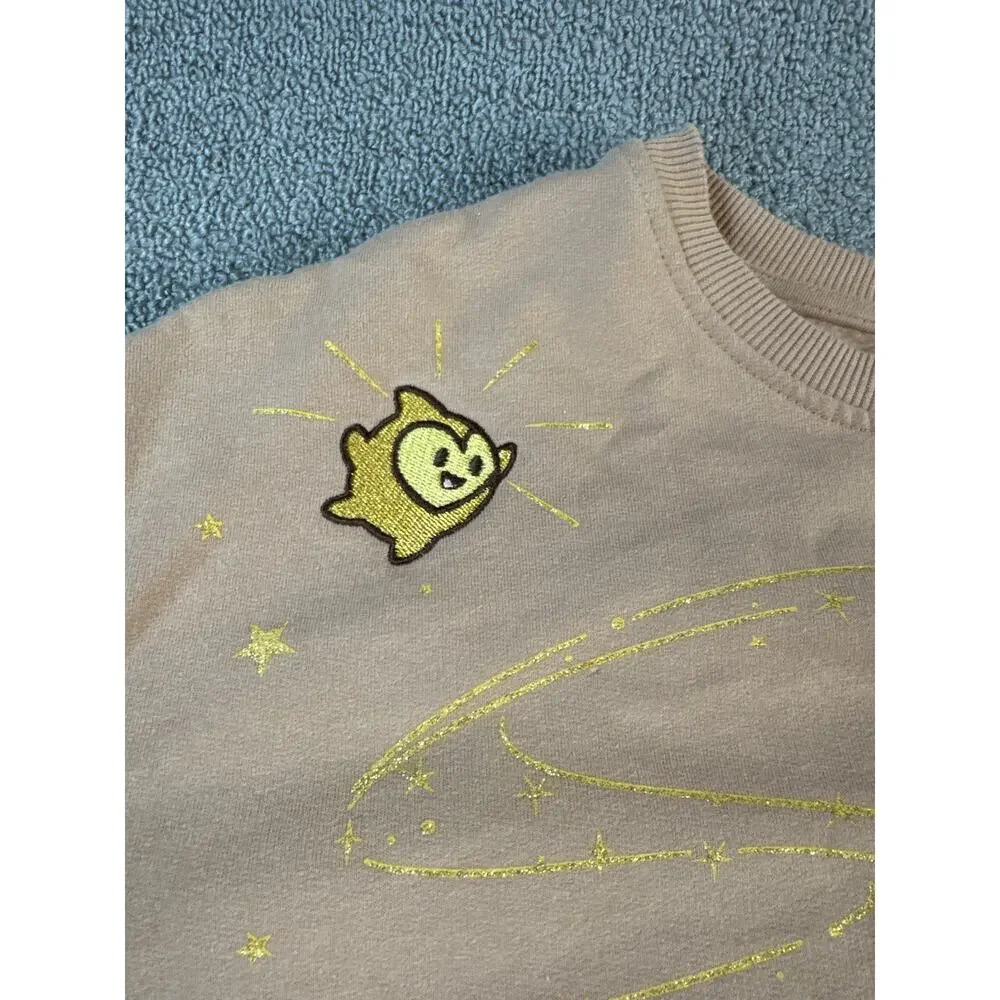 Disney Wish Girls Shirt Sweatshirt Lot of 2 Asha Star Girls Size M / L